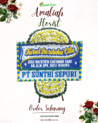 Papan Bunga Duka di Kedungadem