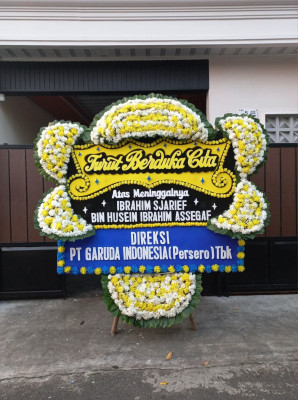Papan Bunga Duka di Kedungadem