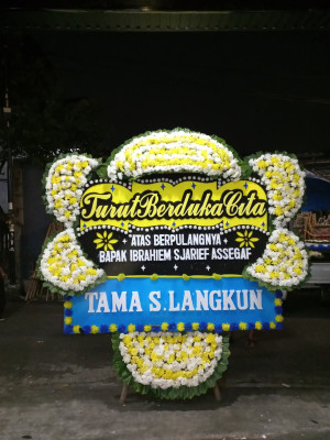 Papan Bunga Duka di Kedungadem