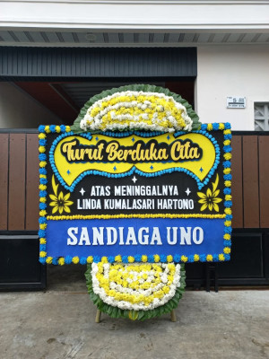 Papan Bunga Duka di Kedungadem